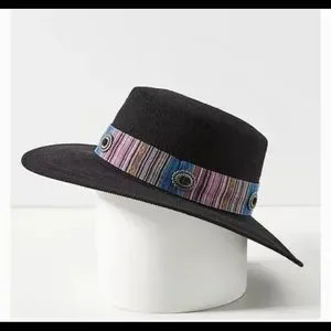 48. Anthropologie Western-Trimmed Boater Hat Classic Boater Straw Hat - Lock & Co. Hatters. Hats for Men  main image 4